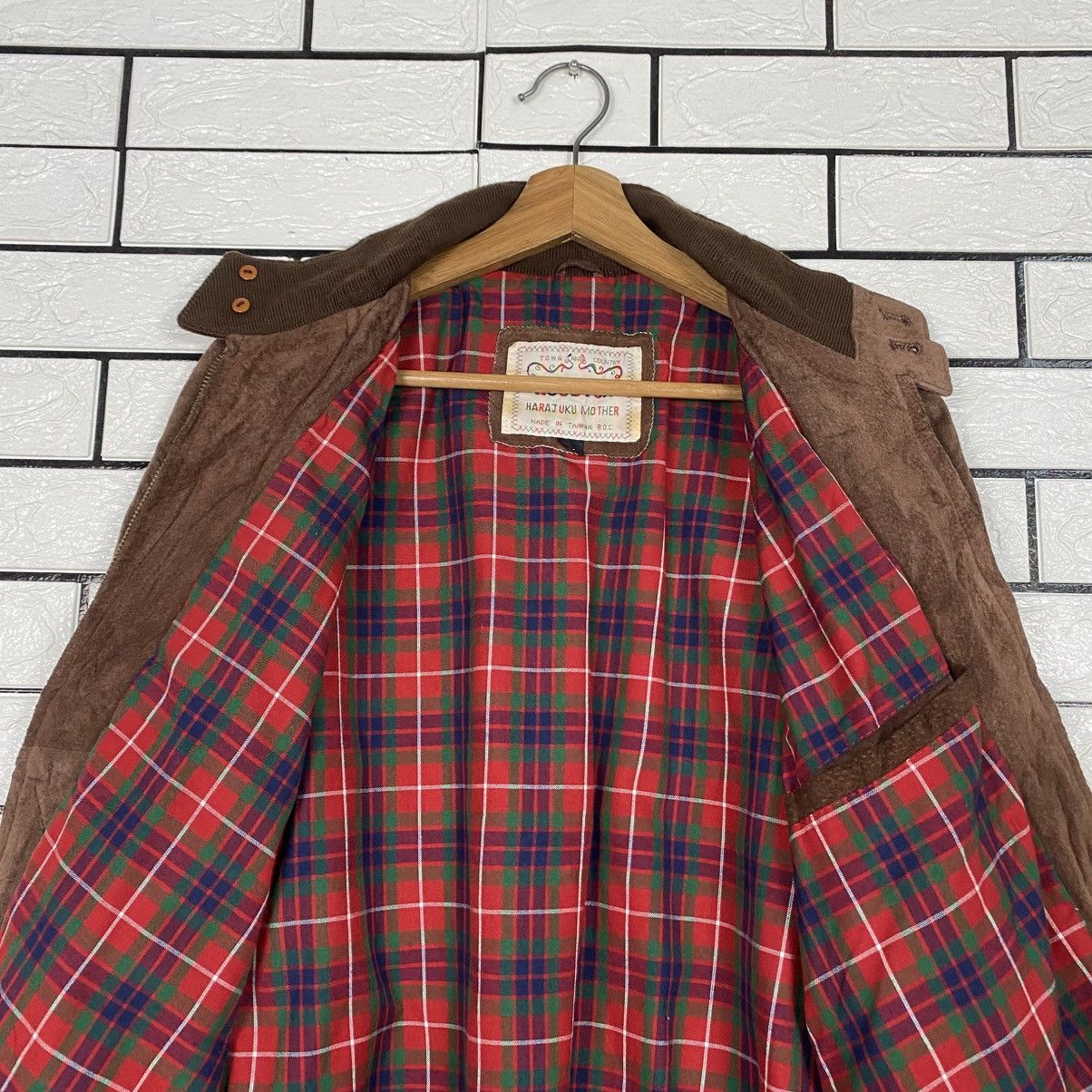 Japanese Brand 📌Vintage Leather Jacket Bomber Houston Harajuku Mother Size US L / EU 52-54 / 3 - 15 Thumbnail