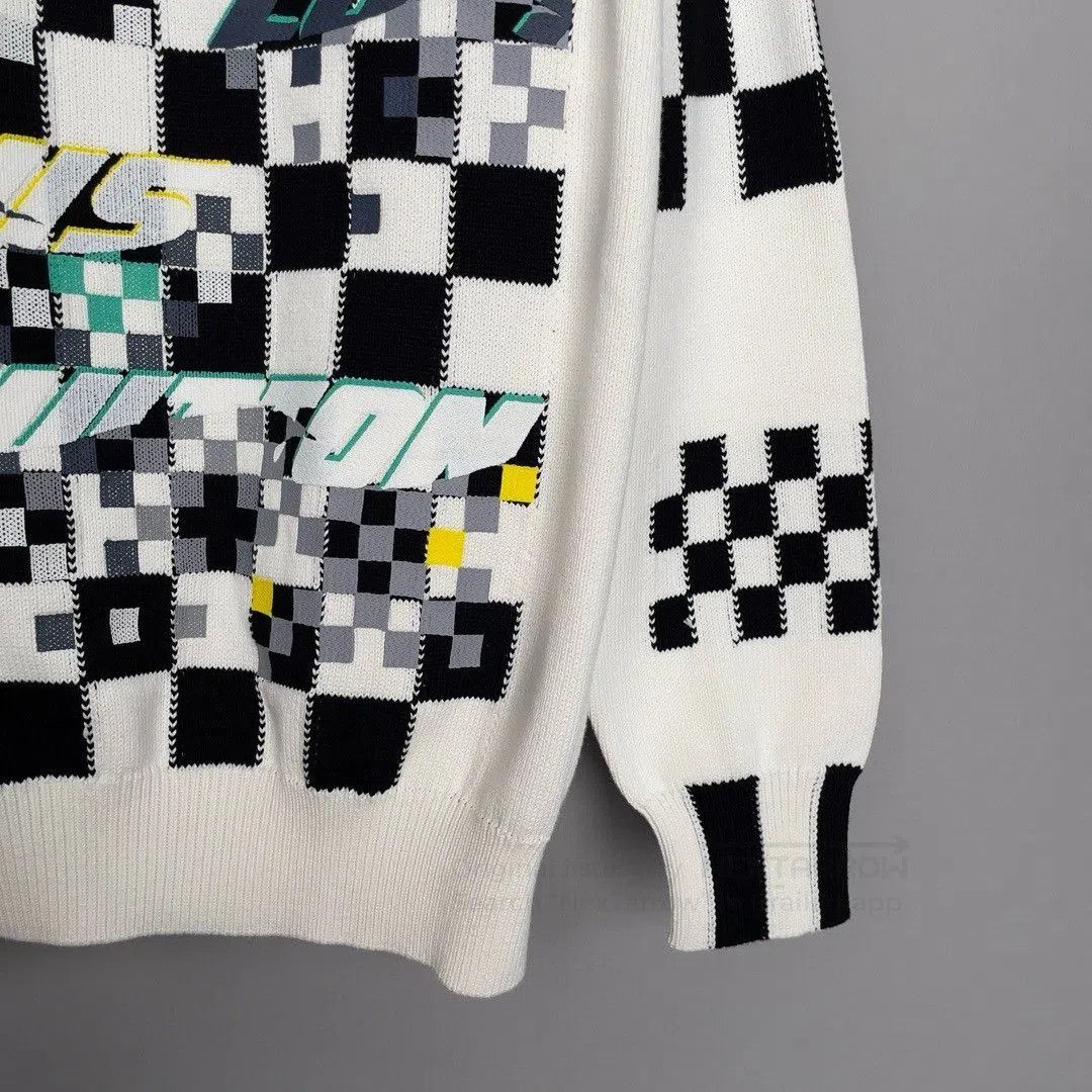 Louis Vuitton LV Racing Checkerboard Crewneck Sweater. Size US M / EU 48-50 / 2 - 3 Thumbnail