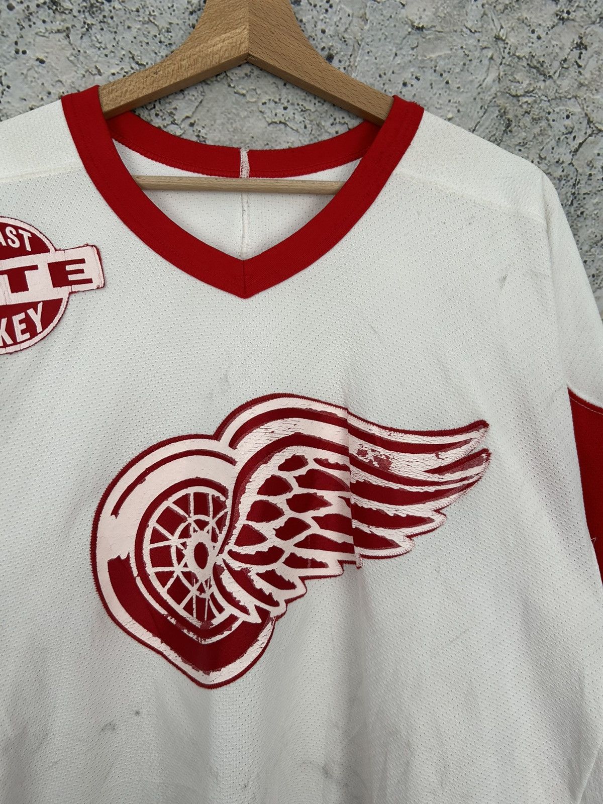 Vintage Vintage Detroit Red Wings NHL 90s Archive Jersey Hockey Rare Size US L / EU 52-54 / 3 - 5 Thumbnail