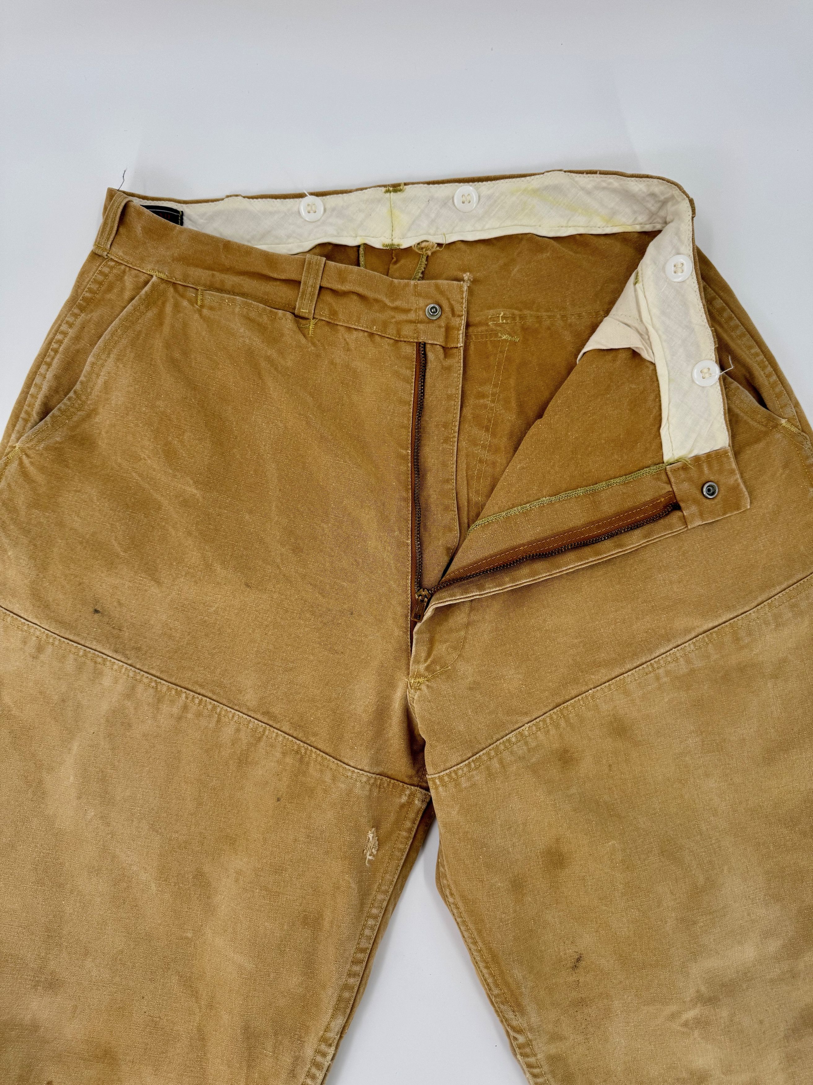 Redhead × Vintage Vintage 1940s Red Head Brand Duck Hunting Pants 32 40s Size US 32 / EU 48 - 4 Thumbnail