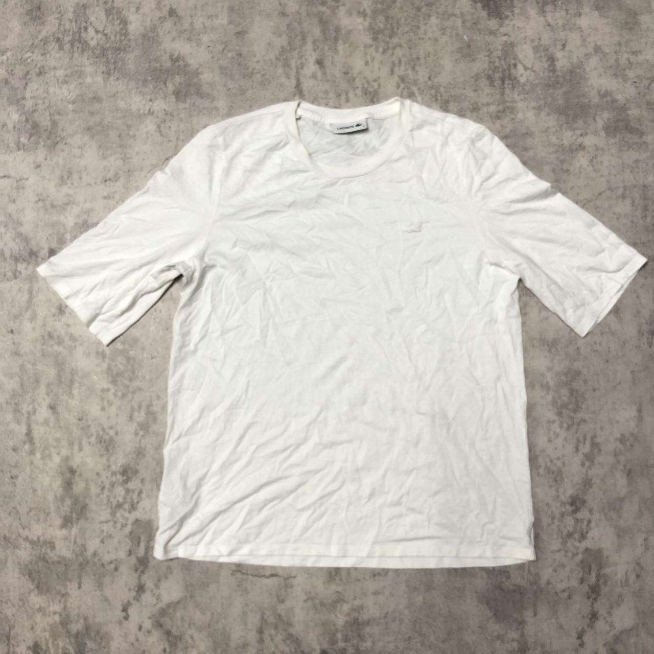 Other White Lacoste T-shirt with a relaxed fit #Lacoste #Tshirt Size US M / EU 48-50 / 2 - 1 Thumbnail
