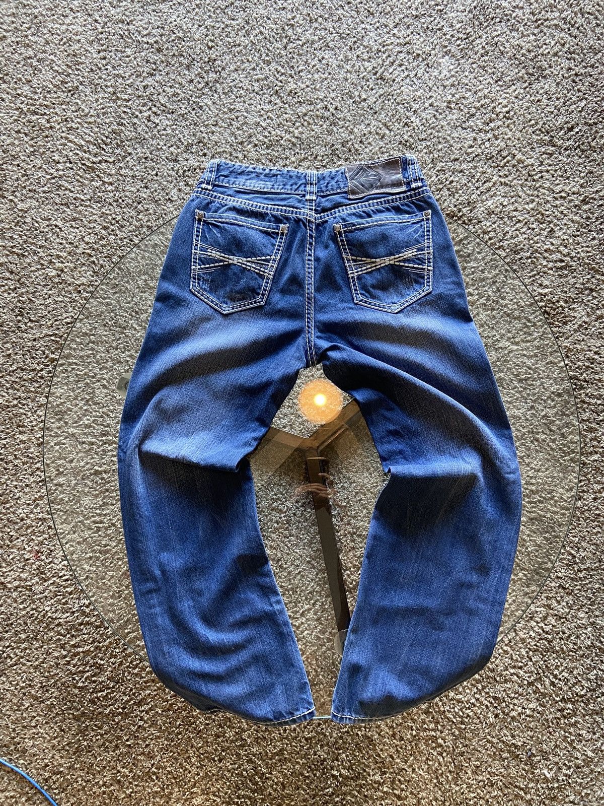 Other Rock & Roll Cowboys Denim Relaxed Boot Cut Jeans Size US 32 / EU 48 - 2 Thumbnail