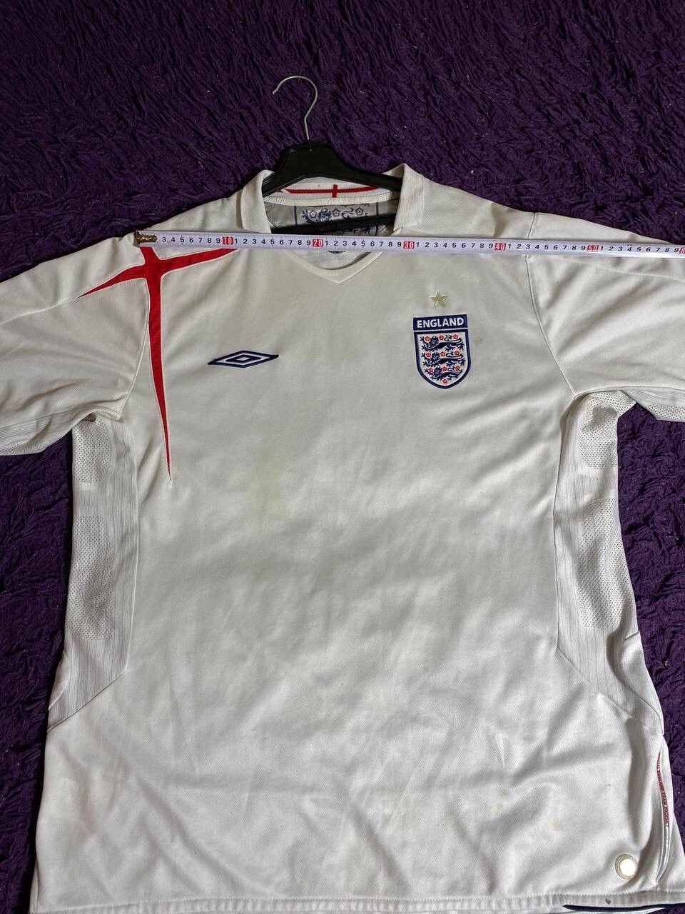Umbro × Vintage England 2001 2003 Home Football Shirt Soccer Jersey Umbro Size US XXL / EU 58 / 5 - 10 Thumbnail