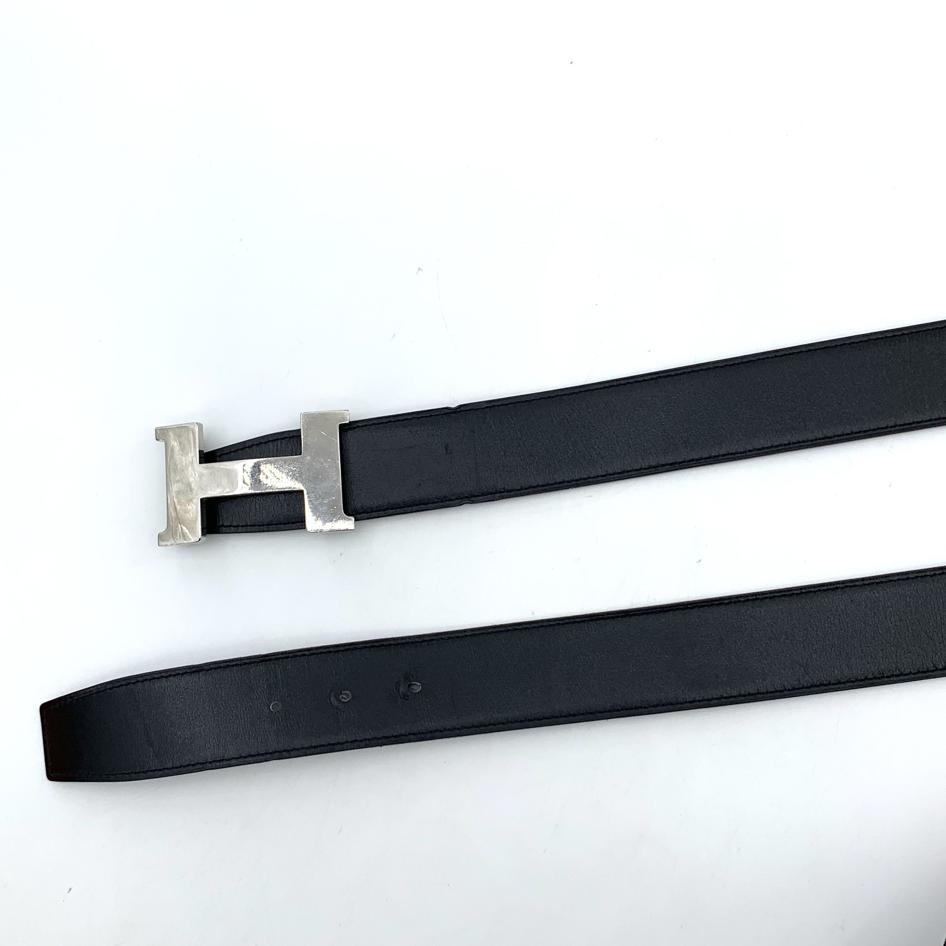 Hermes Hermes Constance Leather Belt 119×4cm Size ONE SIZE - 4 Thumbnail
