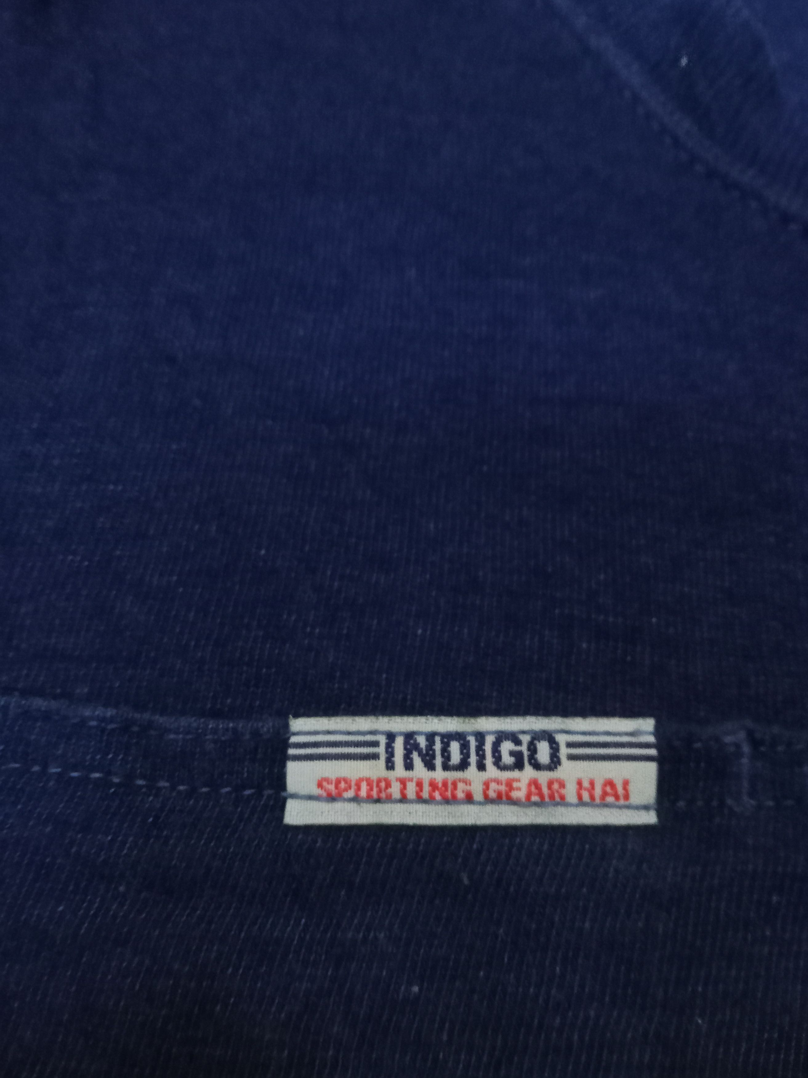 Hai Sporting Gear × Issey Miyake Hai Sporting Gear Indigo Issey Miyake Rare Design T Shirt Size US M / EU 48-50 / 2 - 7 Thumbnail