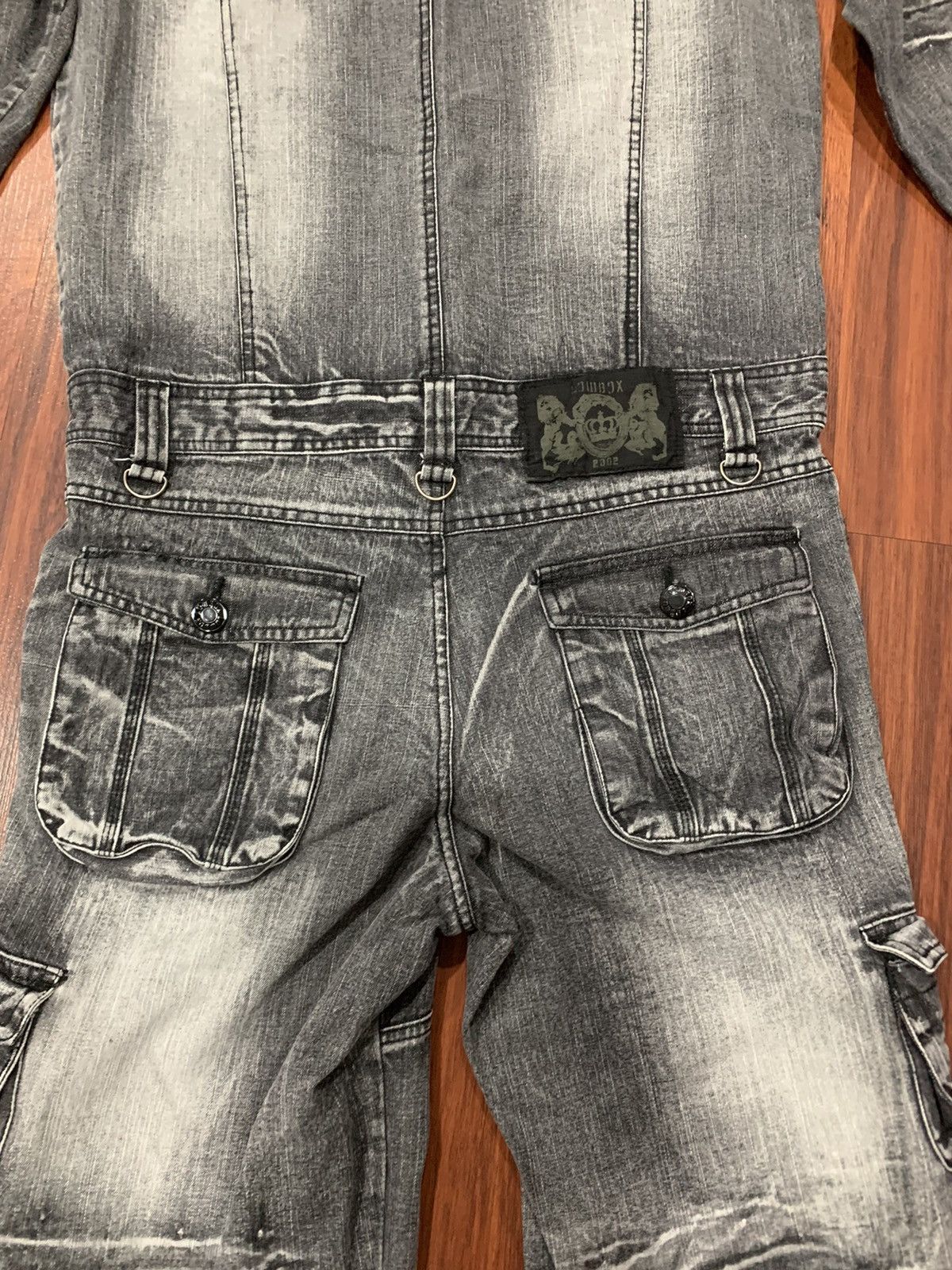 Multipocket Lowbox Overall Denim