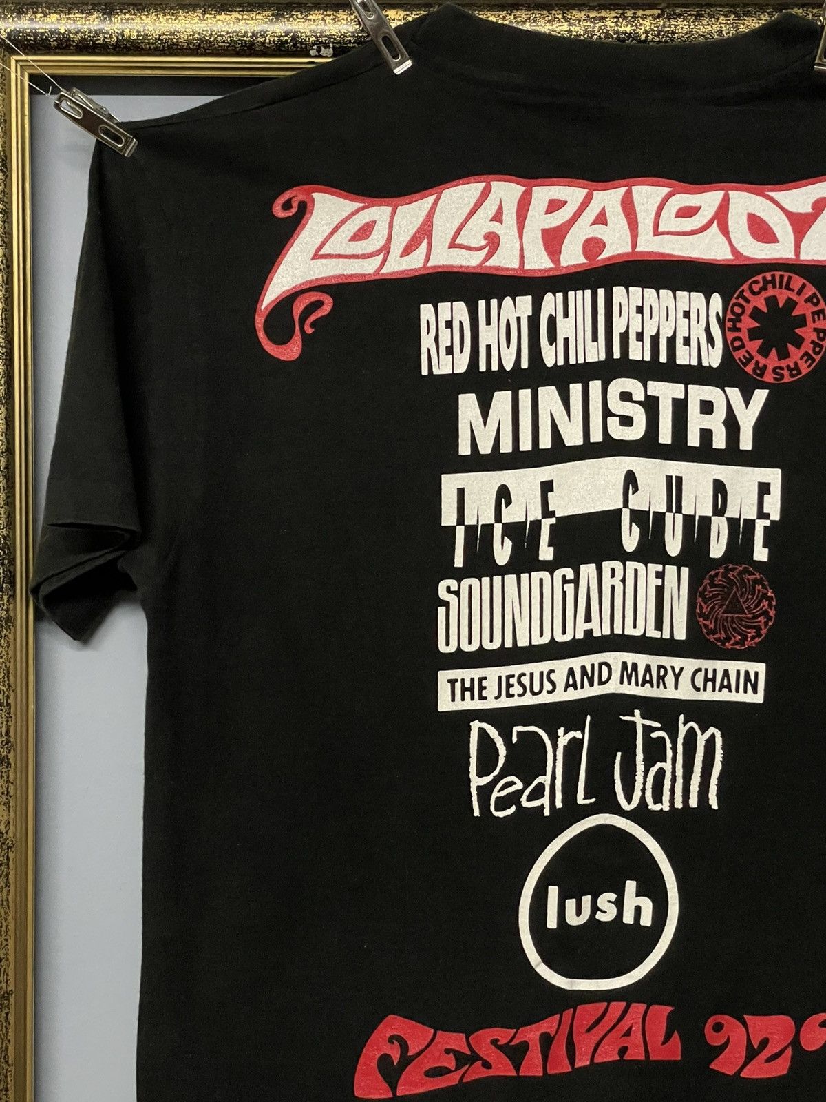Vintage Vintage 1992 Lollapaloza Festival Og Line Up Single Stitch Size US L / EU 52-54 / 3 - 13 Thumbnail