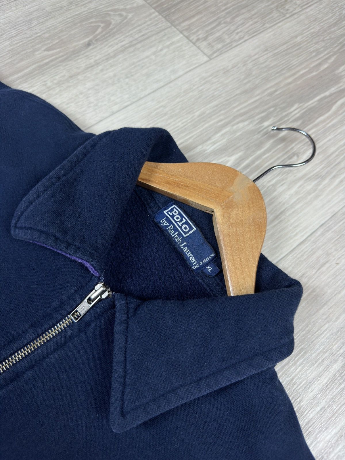 Polo Ralph Lauren Vintage Polo Ralph Lauren Collared 1/4 Zip Fleece Jacket Size US XL / EU 56 / 4 - 5 Thumbnail