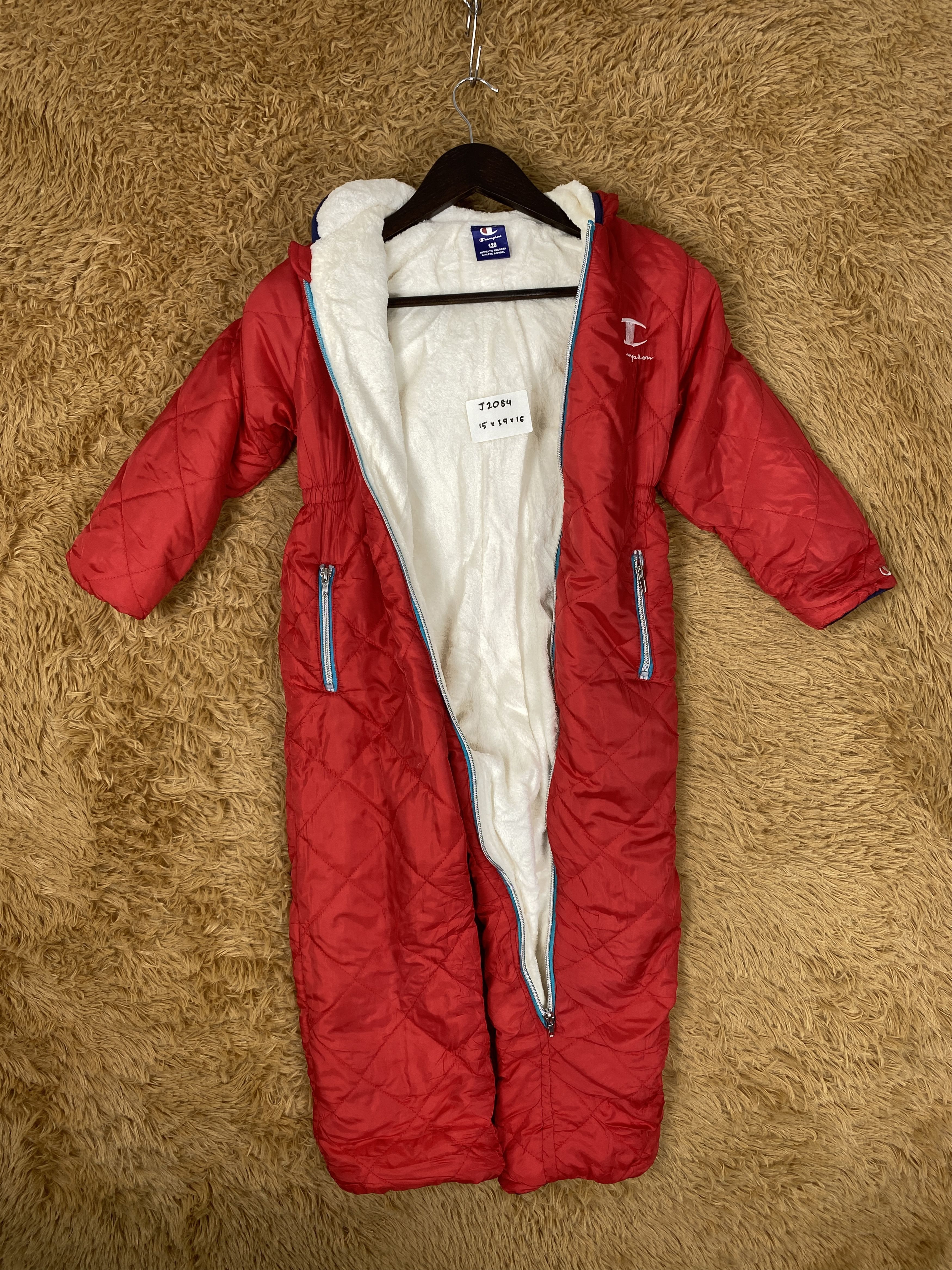 Champion Kids Champion Puffer Hoodie Overalls Size US 30 / EU 46 - 6 Thumbnail