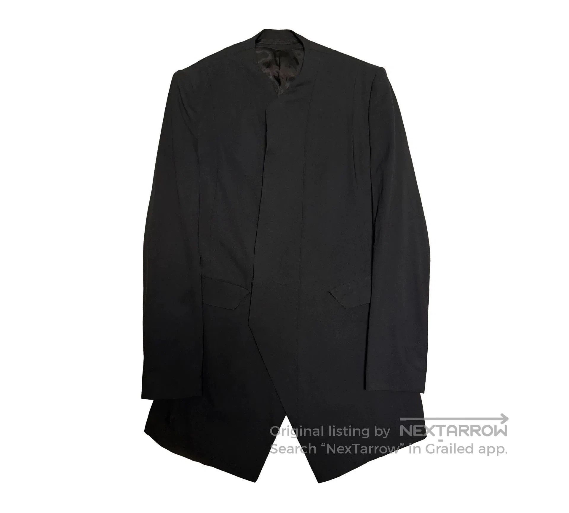 Julius Black Asymmetrical Front Long Sleeve Jacket. Size US L / EU 52-54 / 3 - 1 Thumbnail