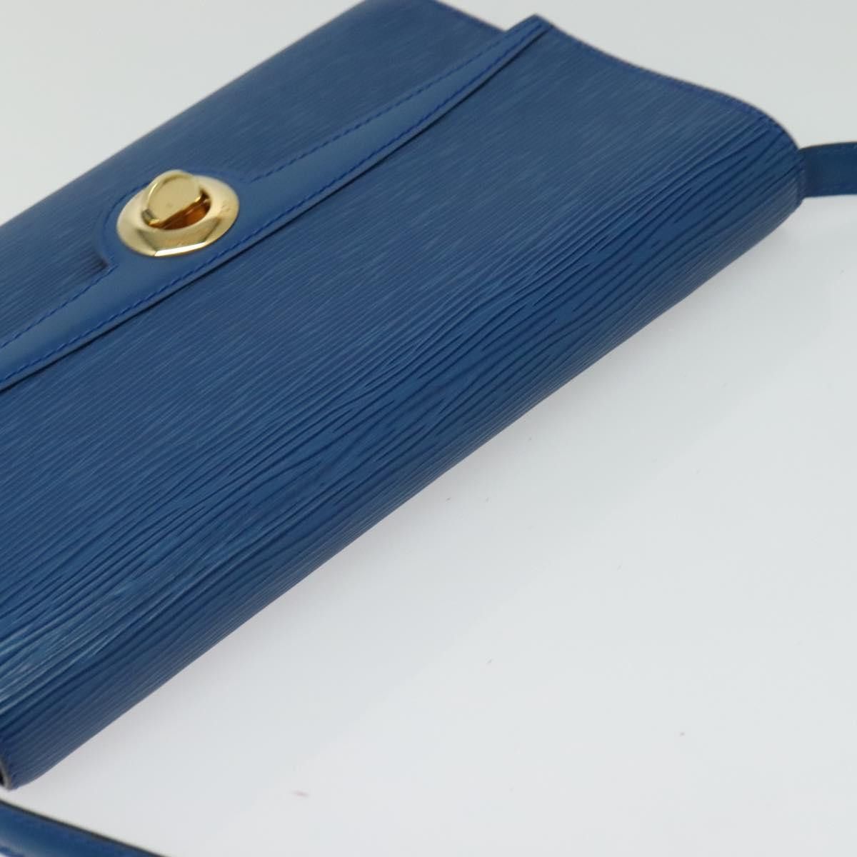 Louis Vuitton LOUIS VUITTON Epi Pochette Arche Shoulder Bag Blue M52575 Size ONE SIZE - 6 Thumbnail