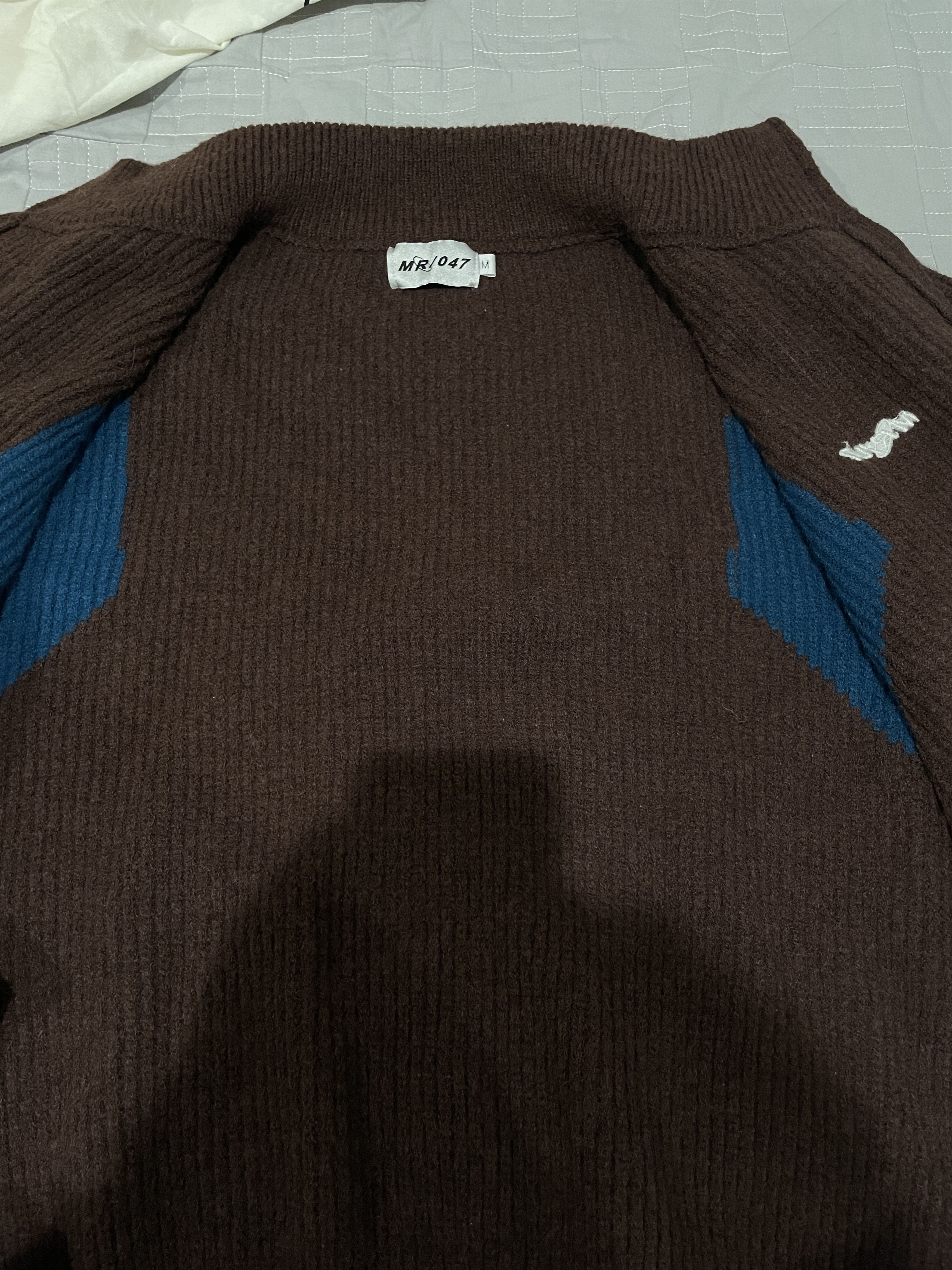 Japanese Brand × Vintage zip-up knit sweater Size US S / EU 44-46 / 1 - 3 Thumbnail