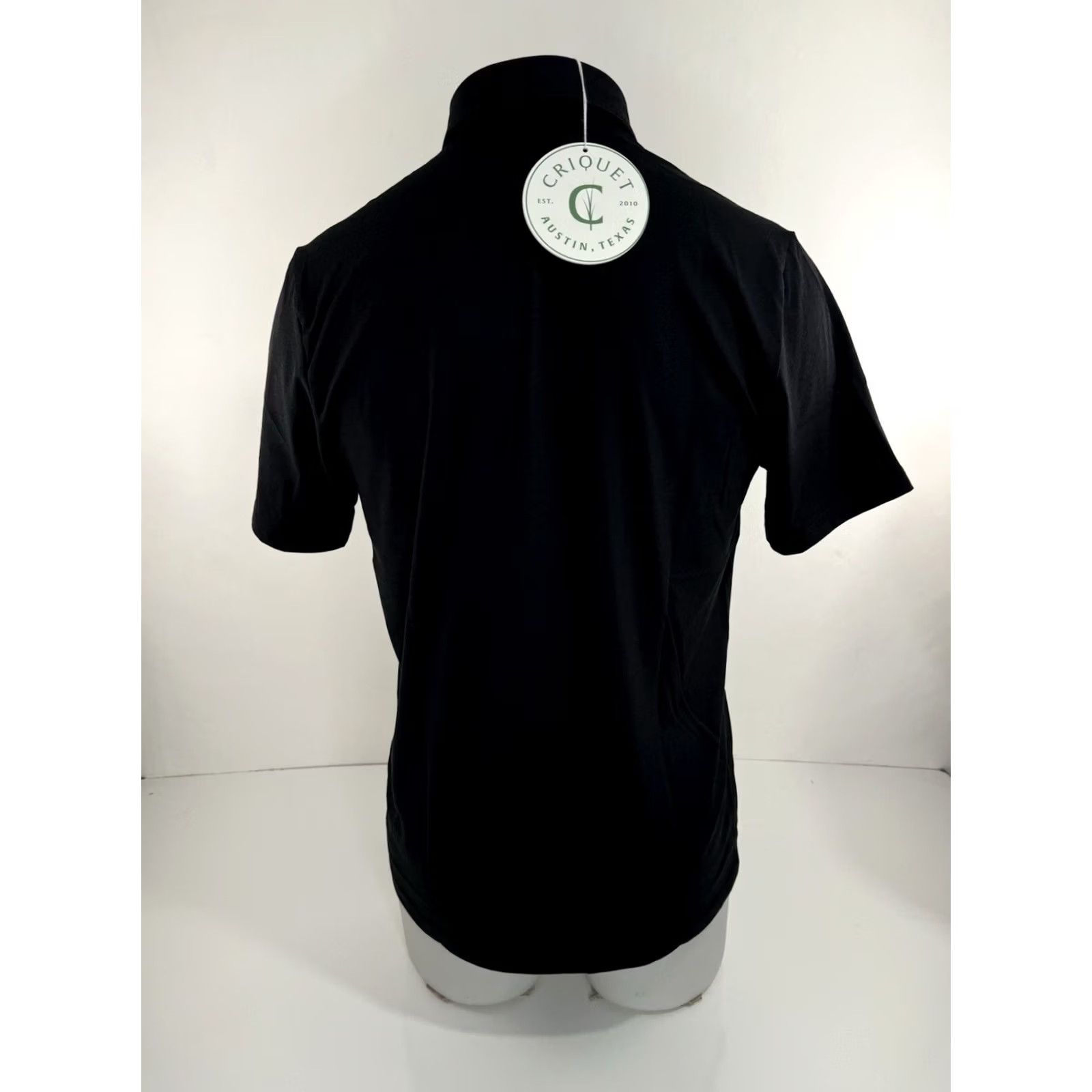 Vintage CRIQUET Austin - Golf Polo Shirt - S Pocket - Black - Men - Shirt Size US S / EU 44-46 / 1 - 3 Thumbnail