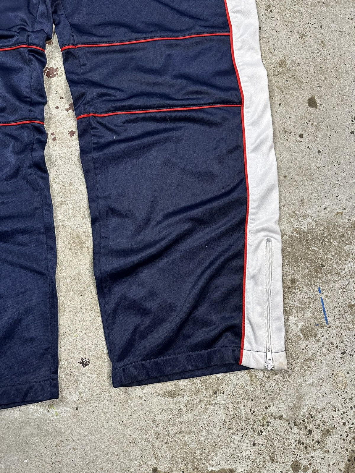 Damani Dada × Vintage Vintage 90s Dada Supreme Baggy Navy Track Pants rap hip hop Size US 34 / EU 50 - 3 Thumbnail