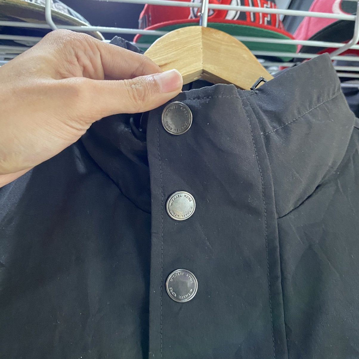 Designer × Michael Kors Michael Kors Designer Mens Black Multi Pocket Jacket Size US M / EU 48-50 / 2 - 9 Thumbnail