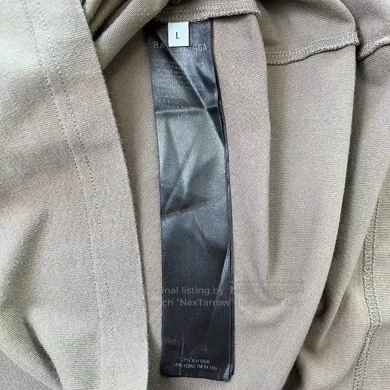 Balenciaga Balenciaga Alphabet Logo Short Sleeve T-Shirt Light Brown Size US L / EU 52-54 / 3 - 4 Thumbnail