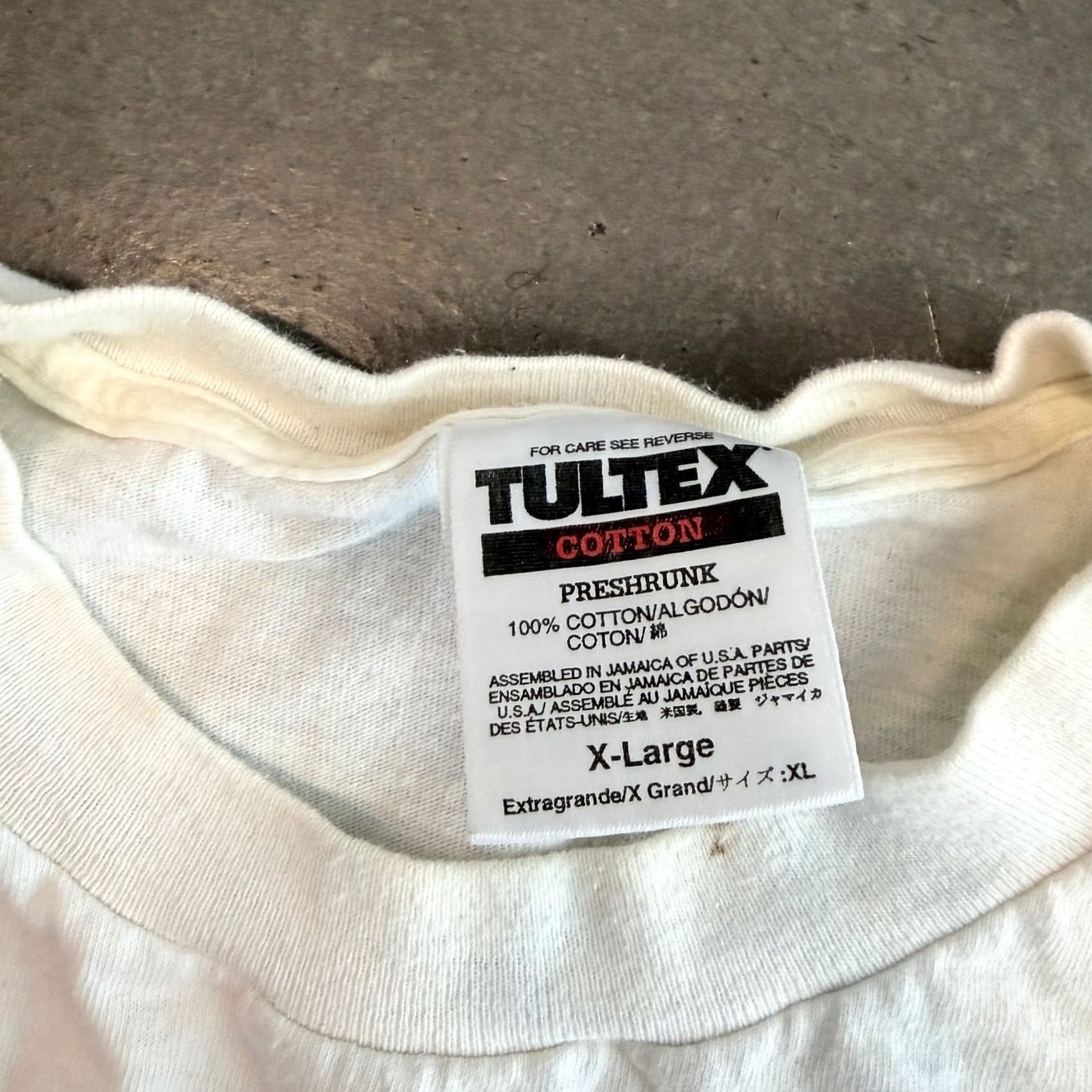 Vintage VINTAGE 90's Y2k Horse Baymeadow Racecourse Preppy White Graphic Tee XL Mens Size US XL / EU 56 / 4 - 3 Thumbnail