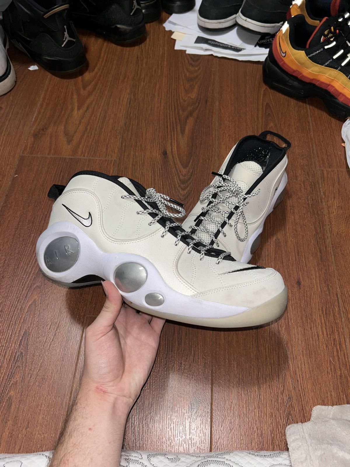 Nike Nike Air Zoom Flight 95 sneakers "Pale Ivory" Size US 13 / EU 46 - 1 Thumbnail