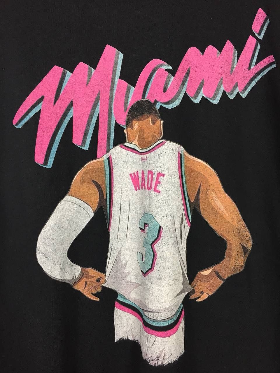 NBA × Sports Specialties × Vintage Dwayne Wade Miami Heat NBA American Sports Tee Size US XXL / EU 58 / 5 - 4 Thumbnail