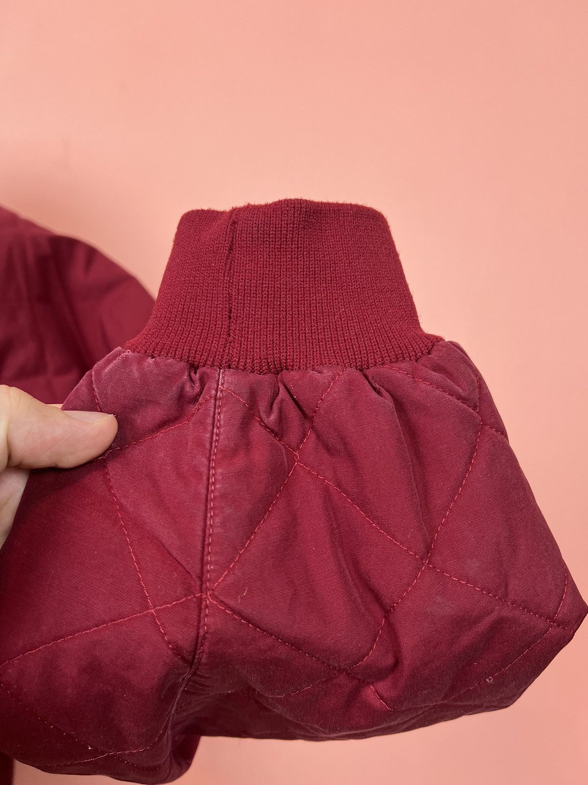 Baracuta × Designer × Vintage Baracuta vintage quilted jacket rare bomber red men's Size US M / EU 48-50 / 2 - 6 Thumbnail
