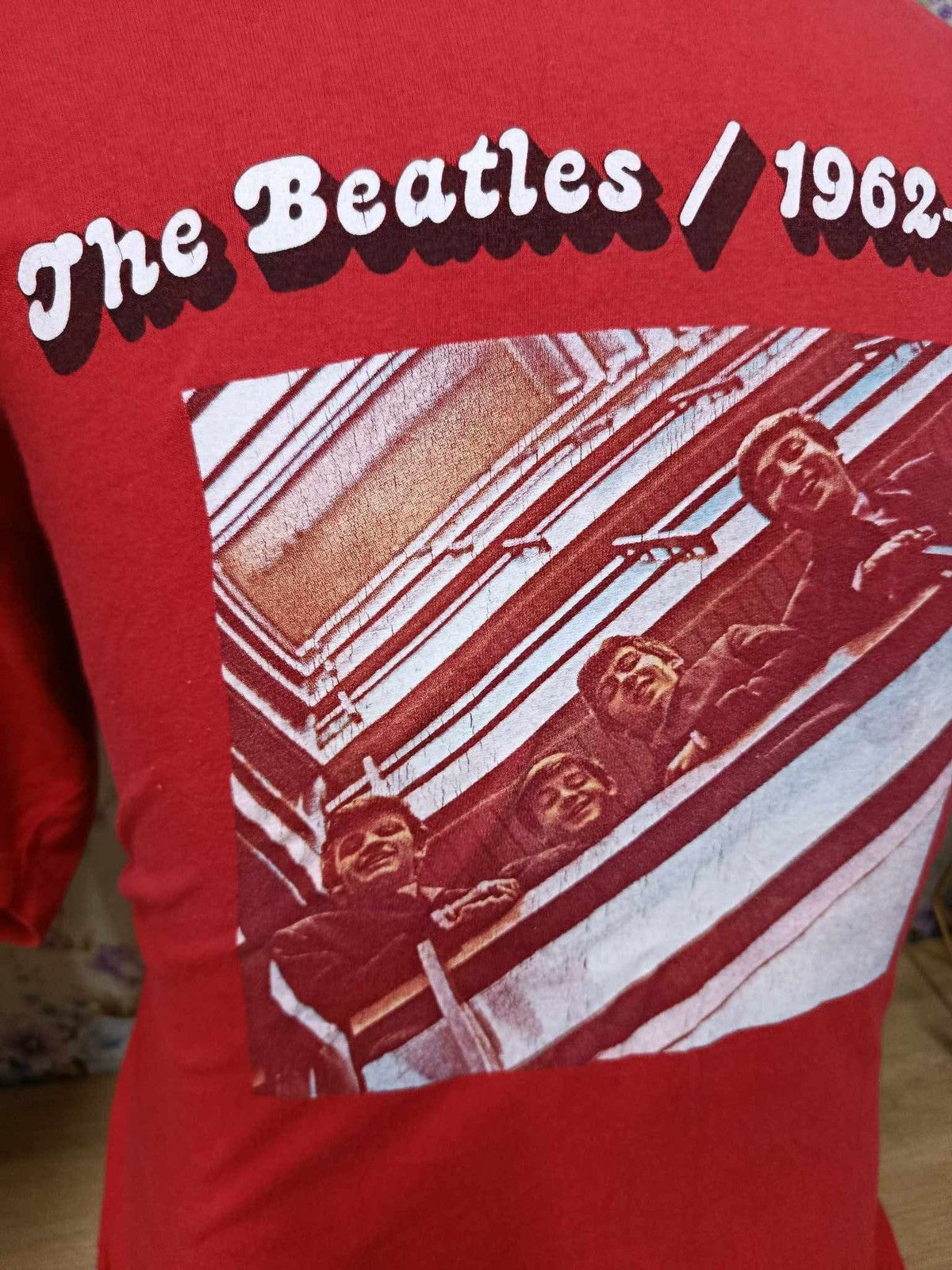 Band Tees Rare Red Band The Beatles line up tee Size US L / EU 52-54 / 3 - 2 Thumbnail
