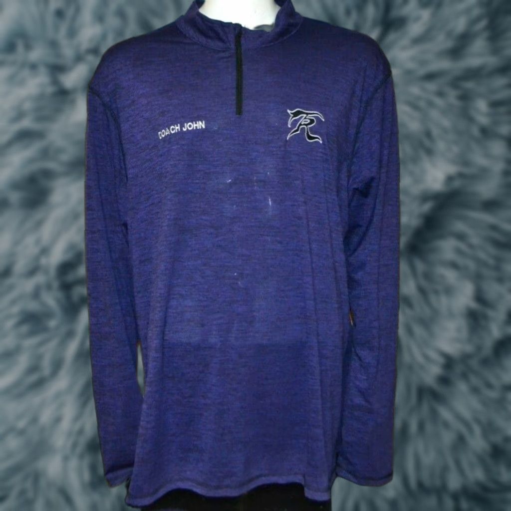 Augusta Sportswear Toledo Reign Pullover Sweatshirt Shirt Womens Football 3XL XXXL Augusta Sportswear Purple Crew Neck Long Sleeve Solid Nike Size XXL / US 16-18 / IT 52-54 - 1 Thumbnail