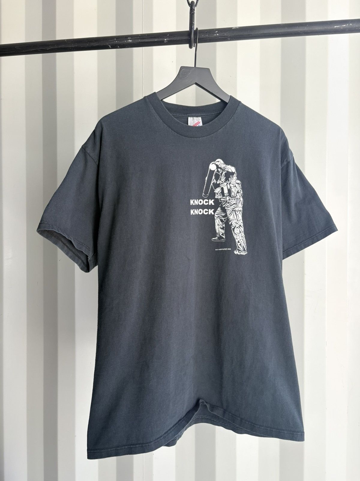 Vintage We Make House Calls Faded Distressed Shirt ERD GRUNGE Size US XL / EU 56 / 4 - 2 Thumbnail