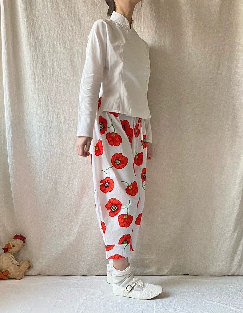 Kenzo KENZO sizeM Poster cone pants Size 25" / US 0 / IT 36 - 3 Thumbnail