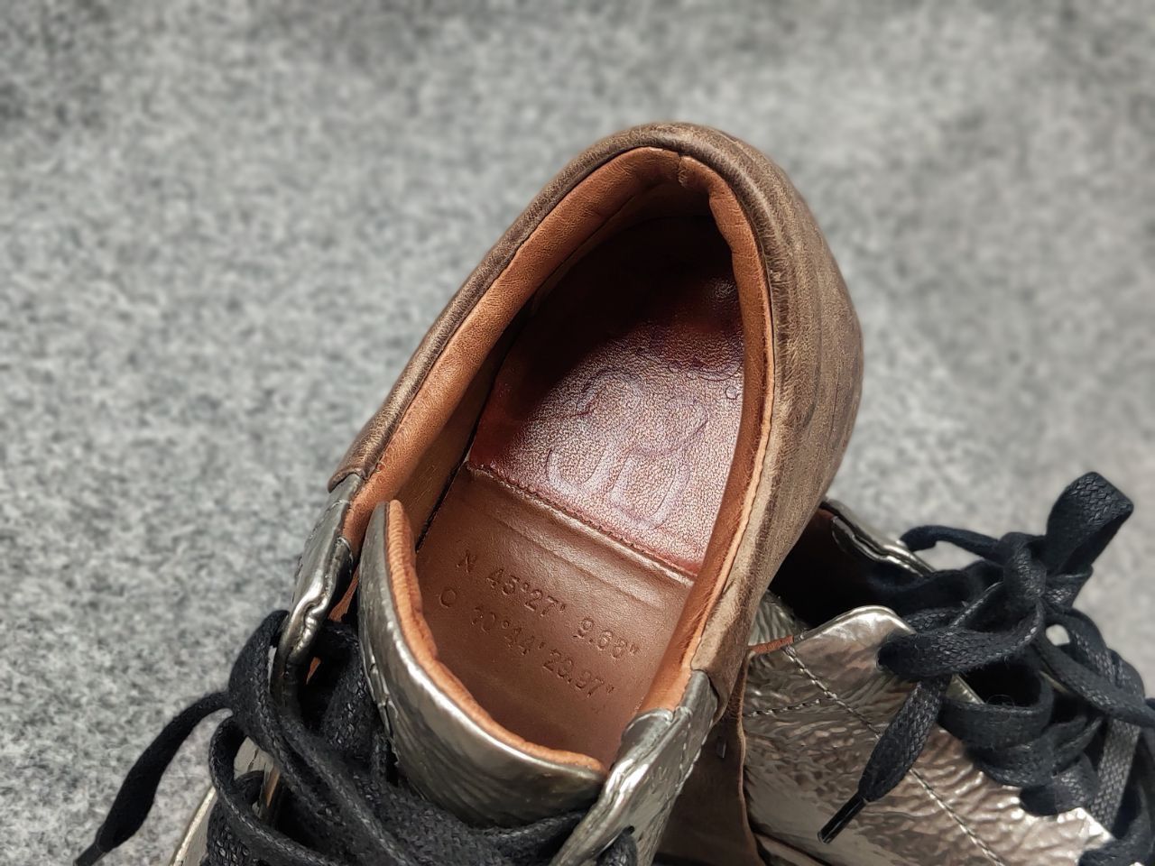 A.S.98 A.S.98 Airstep Design leather silver Low Lace Up Sneakers Size US 6 / IT 36 - 20 Thumbnail