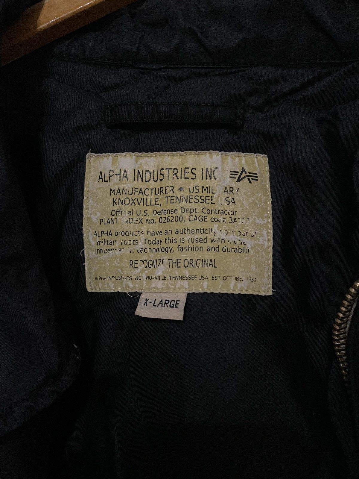 Alpha Industries Alpha Industries Bomber CWU 45 Vintage Rare Item Size US XL / EU 56 / 4 - 6 Thumbnail