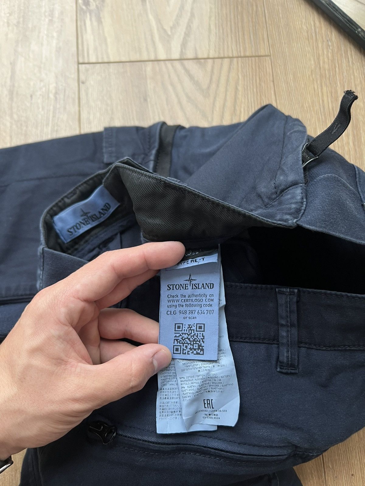 Stone Island STONE ISLAND CARGO MULTIPOCKET Y2K RARE CARGO PANTS Size US 28 / EU 44 - 8 Thumbnail