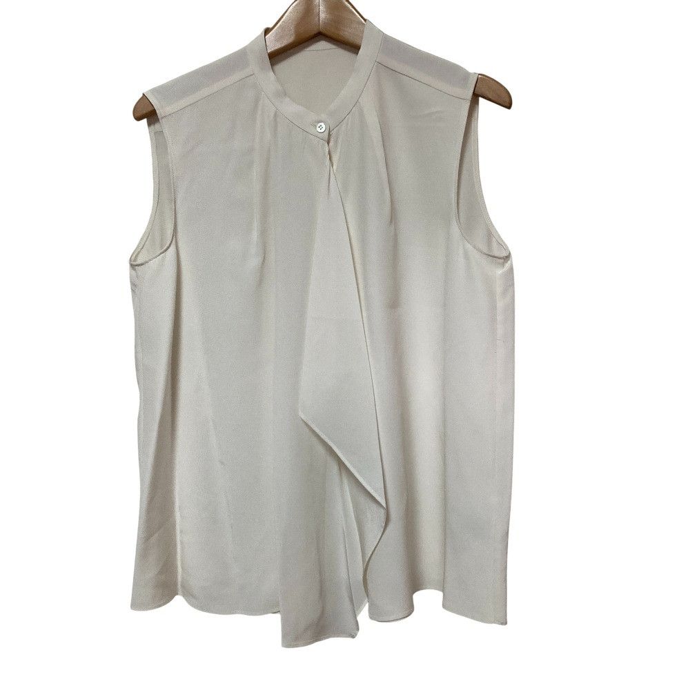 Other BALLSEY Silk Dechine Sleeveless Ruffle Blouse Textile Tops DUTY FREE for USA