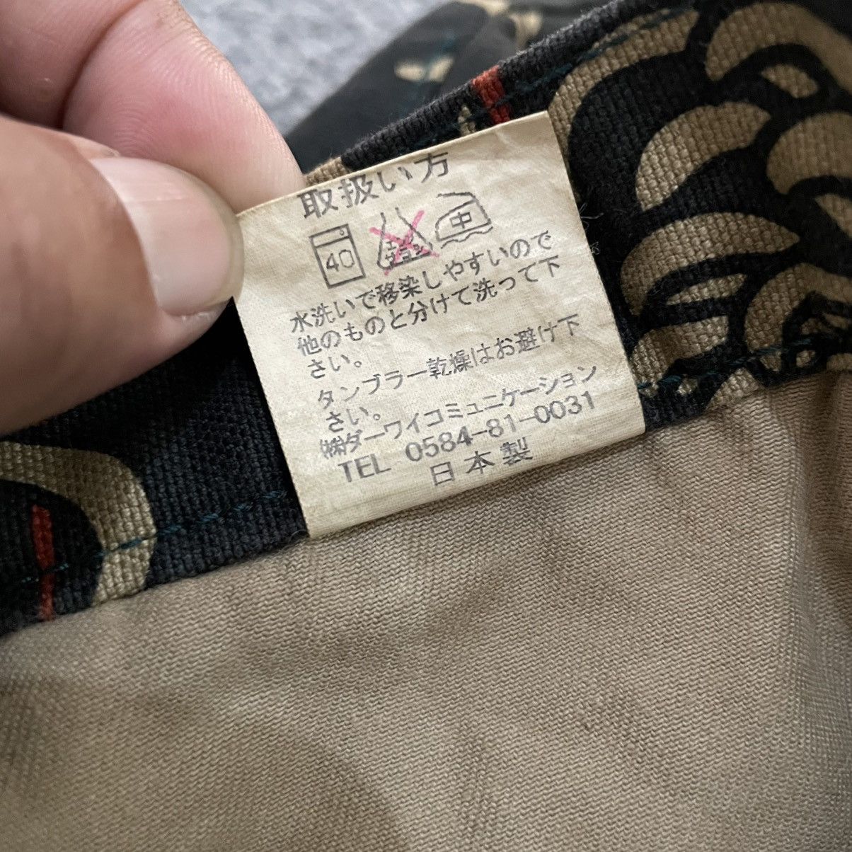Japanese Brand Glamdy Flared Pants Floral Printed Size 22" - 8 Thumbnail