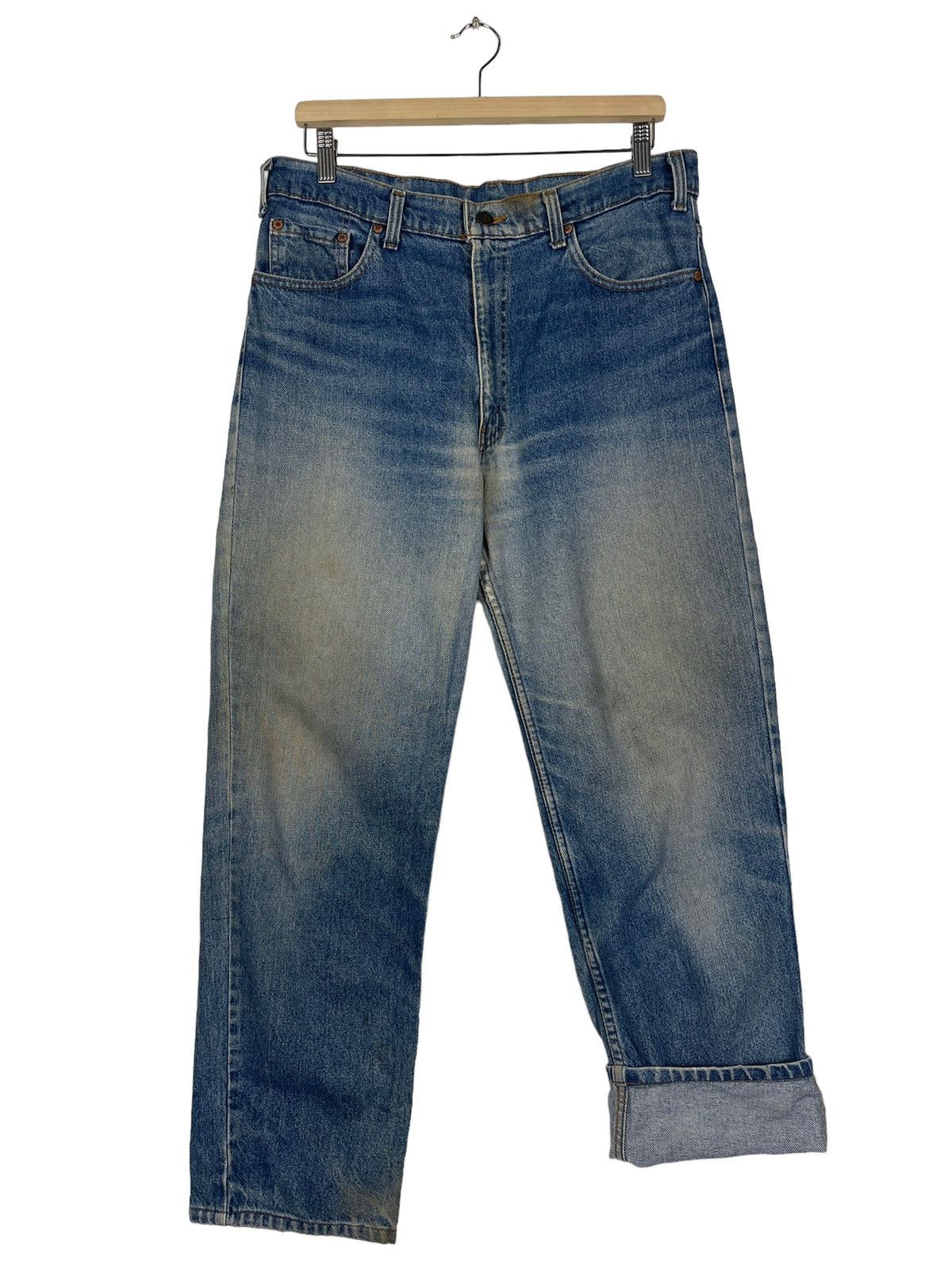 Levi's × Levi's Vintage Clothing Vintage Levis 525 Mudwash Made In Usa Zipper Fly Jeans Size US 33 - 7 Thumbnail