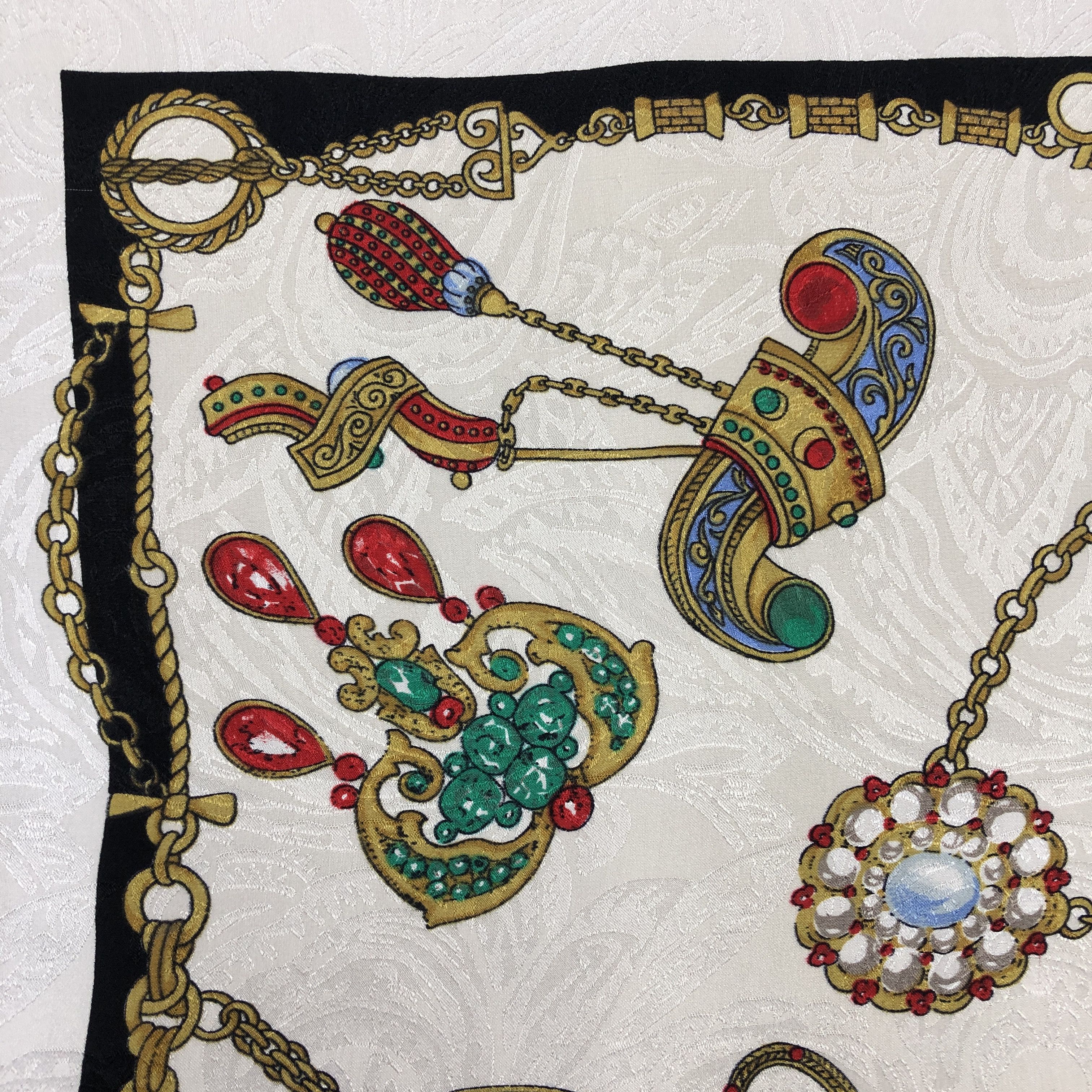 Other Vintage SILK Scarf Twill Stole Wraps Scarves Size ONE SIZE - 9 Thumbnail
