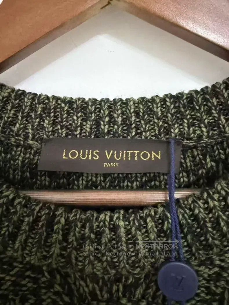 Louis Vuitton Louis Vuitton Olive Vine Sweater Size US M / EU 48-50 / 2 - 3 Thumbnail