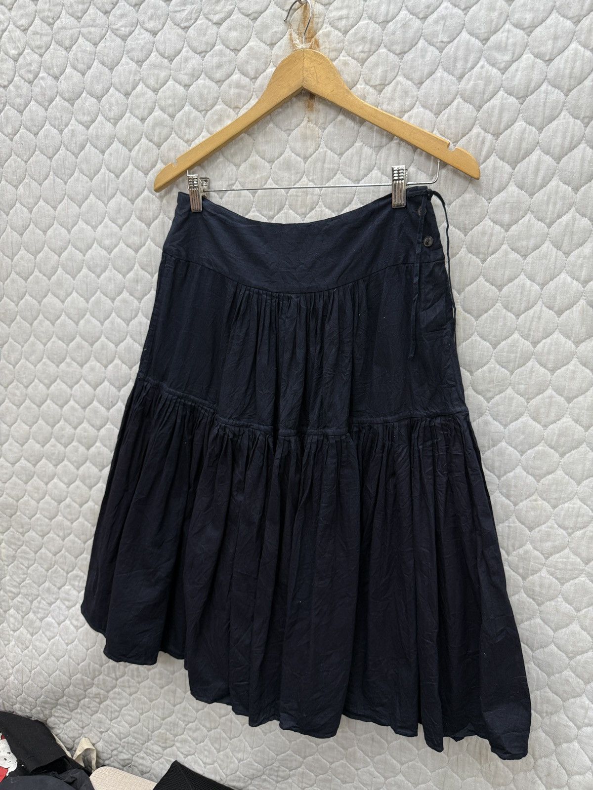 45rpm 🔥🔥🔥ARCHIVE 45RPM INDIGO PLEATED SKIRTS Size 28" / US 6 / IT 42 - 3 Thumbnail