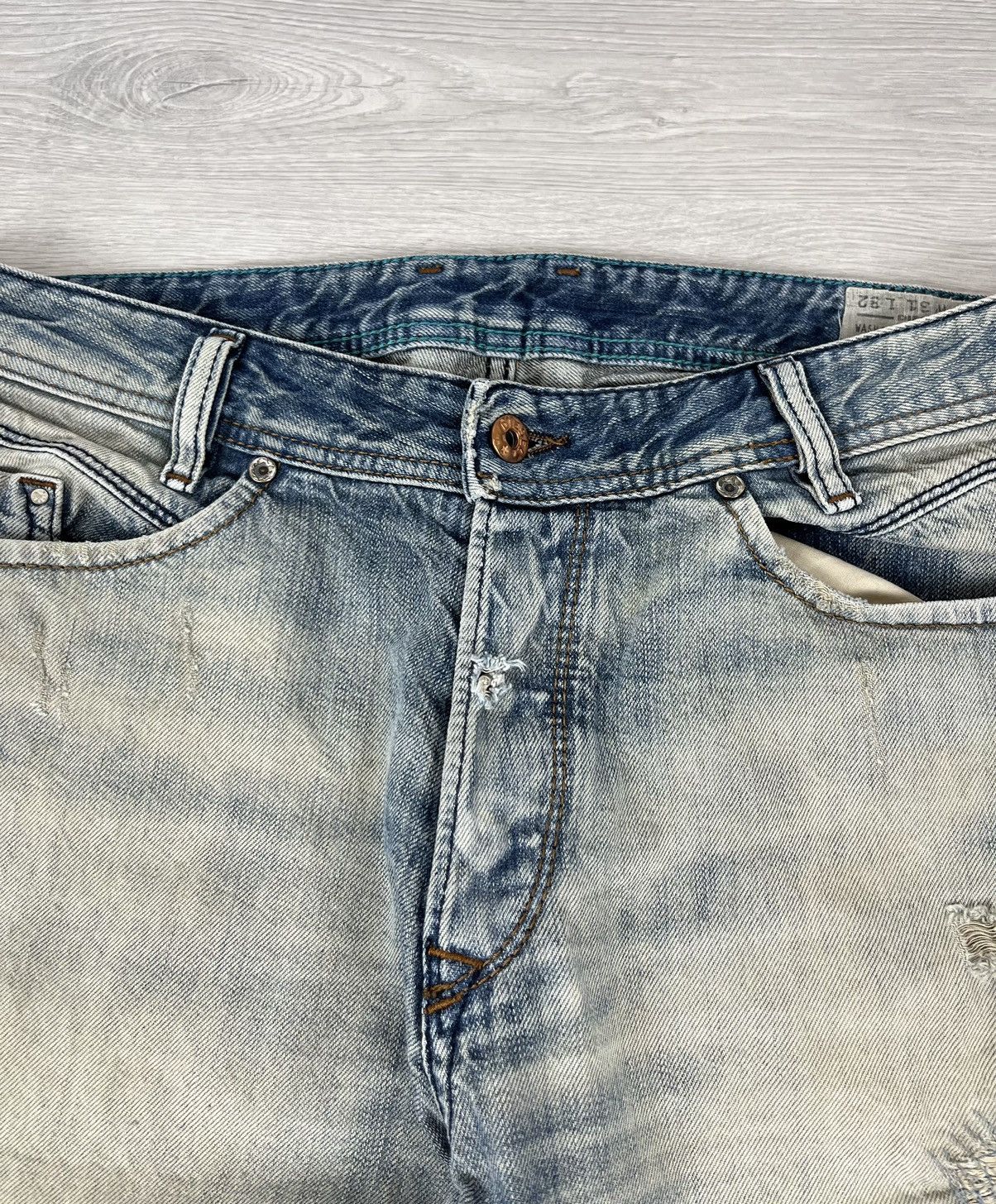Diesel Diesel Italy Iakob Distressed Washed Denim Pants Jeans Size US 31 - 9 Thumbnail
