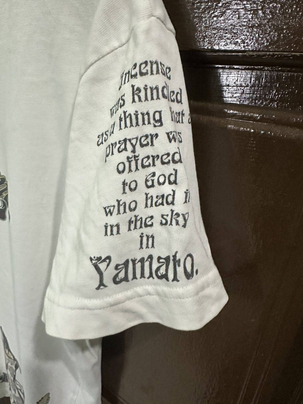 Japanese Brand Vintage Definite Stance Yamato music White Shirt Size US M / EU 48-50 / 2 - 7 Thumbnail