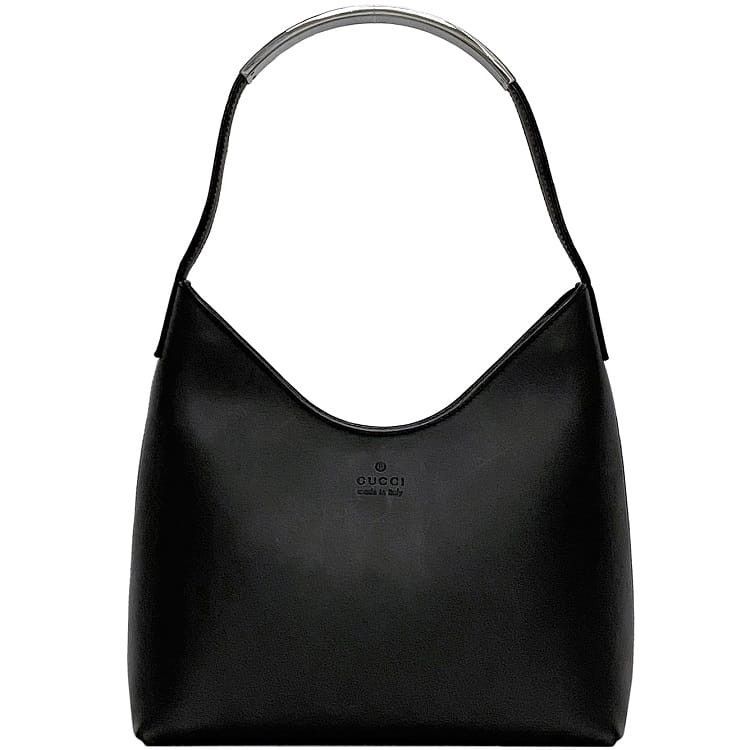 Gucci GUCCI Shoulder Bag Black Leather Size ONE SIZE - 1 Thumbnail