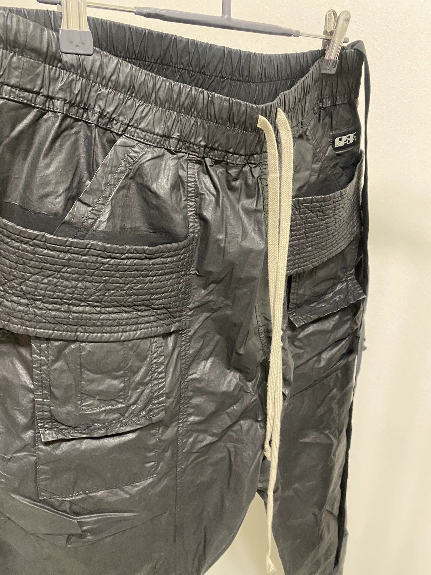 Rick Owens Rick Owens Drkshdw Waxed Double Ring Drawstring TS S New Size US 28 / EU 44 - 3 Thumbnail