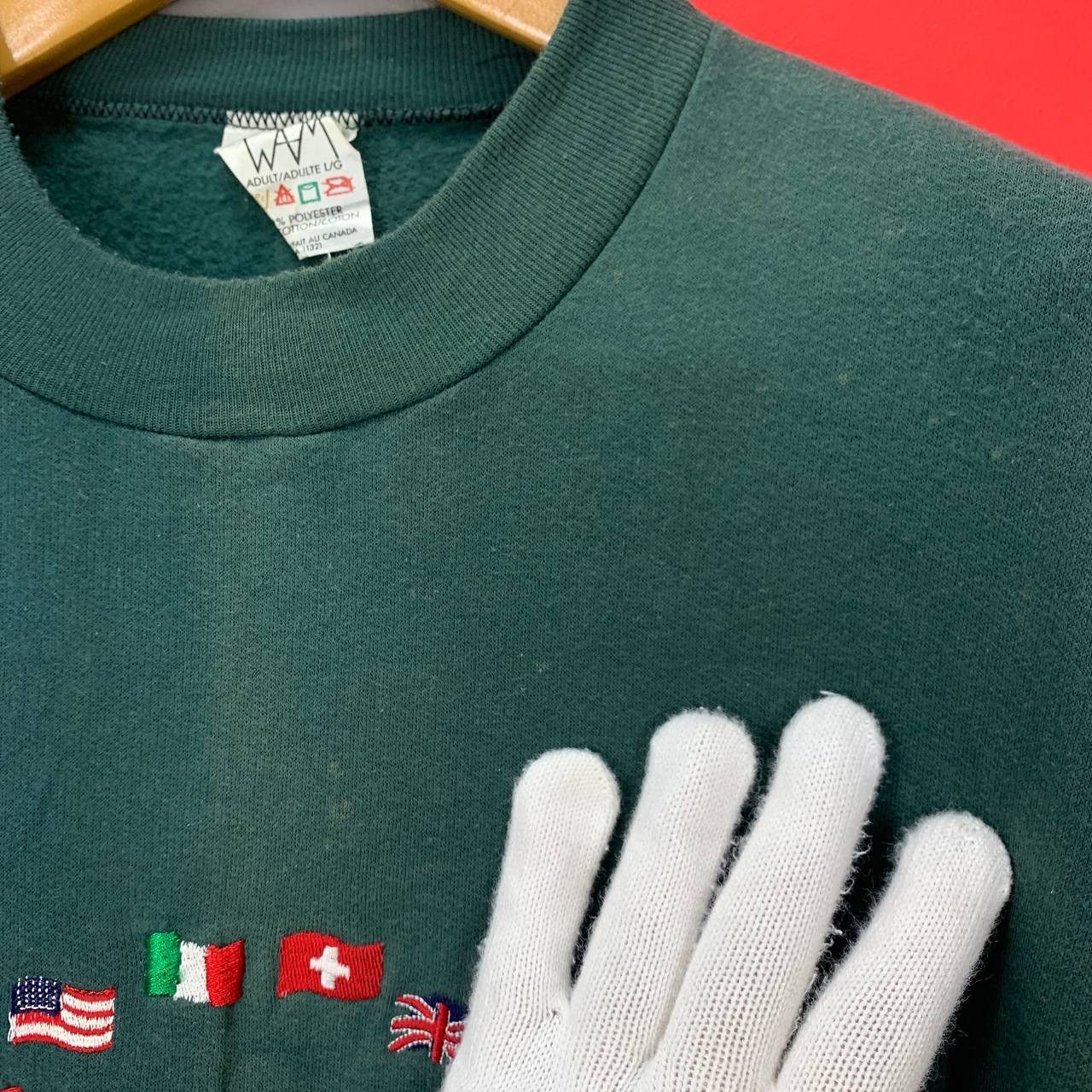 Vintage 90s Vintage BANFF CANADA by WAM Sweatshirt #2390-12 Size US L / EU 52-54 / 3 - 3 Thumbnail
