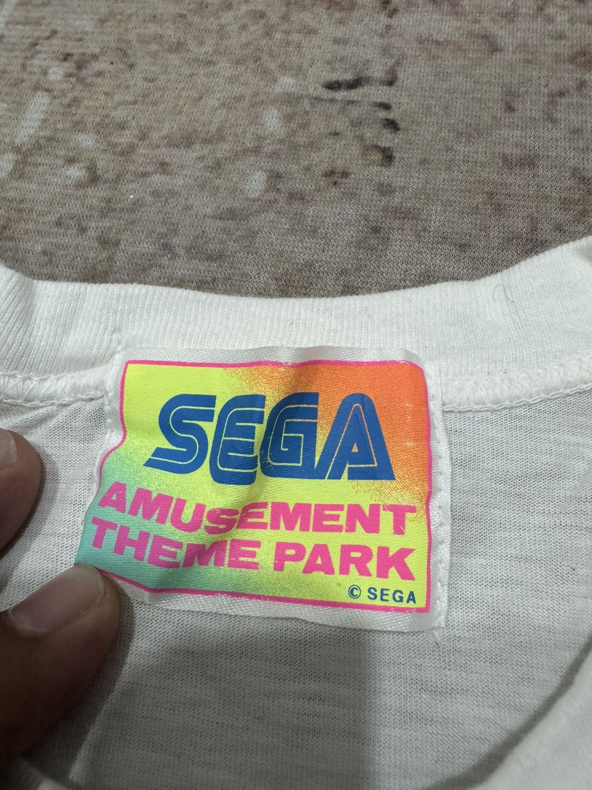 Vintage vintage SEGA - VIRTUAL FIGHTER single stitch tee Size US L / EU 52-54 / 3 - 7 Thumbnail