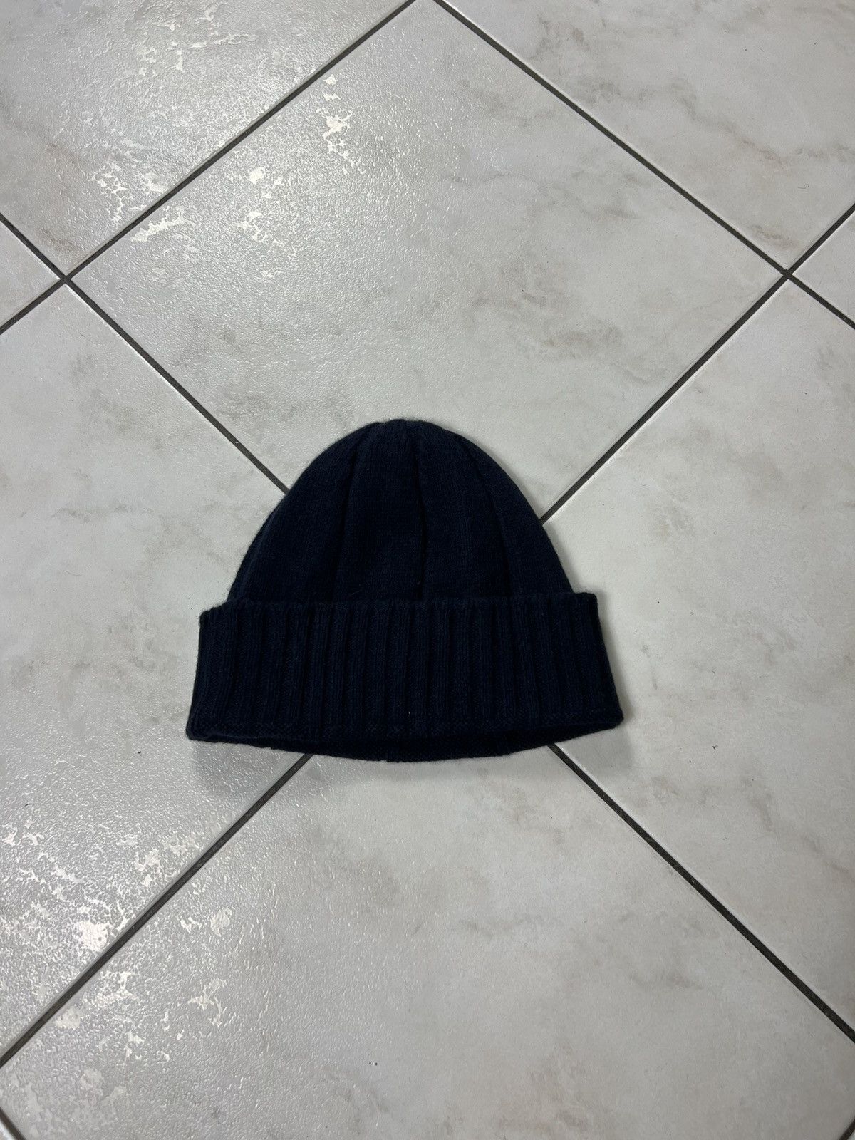 A.P.C. A.P.C. Rue Madame Paris wool cashmere ribbed knit beanie hat Size ONE SIZE - 6 Thumbnail
