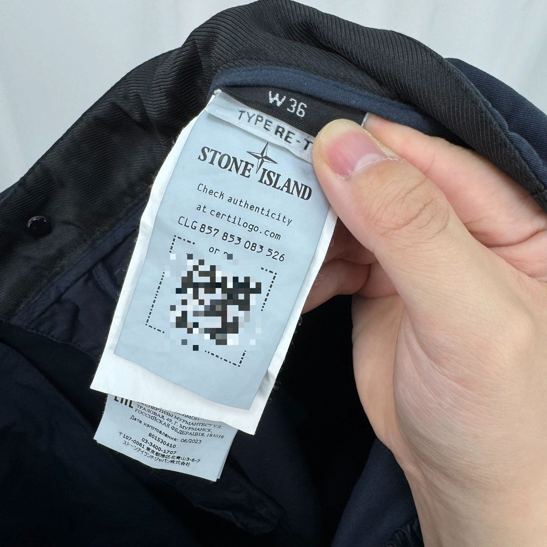 Stone Island Stone Island Navy Blue Logo Washed Work Pants W36 98 New Size US 36 / EU 52 - 6 Thumbnail