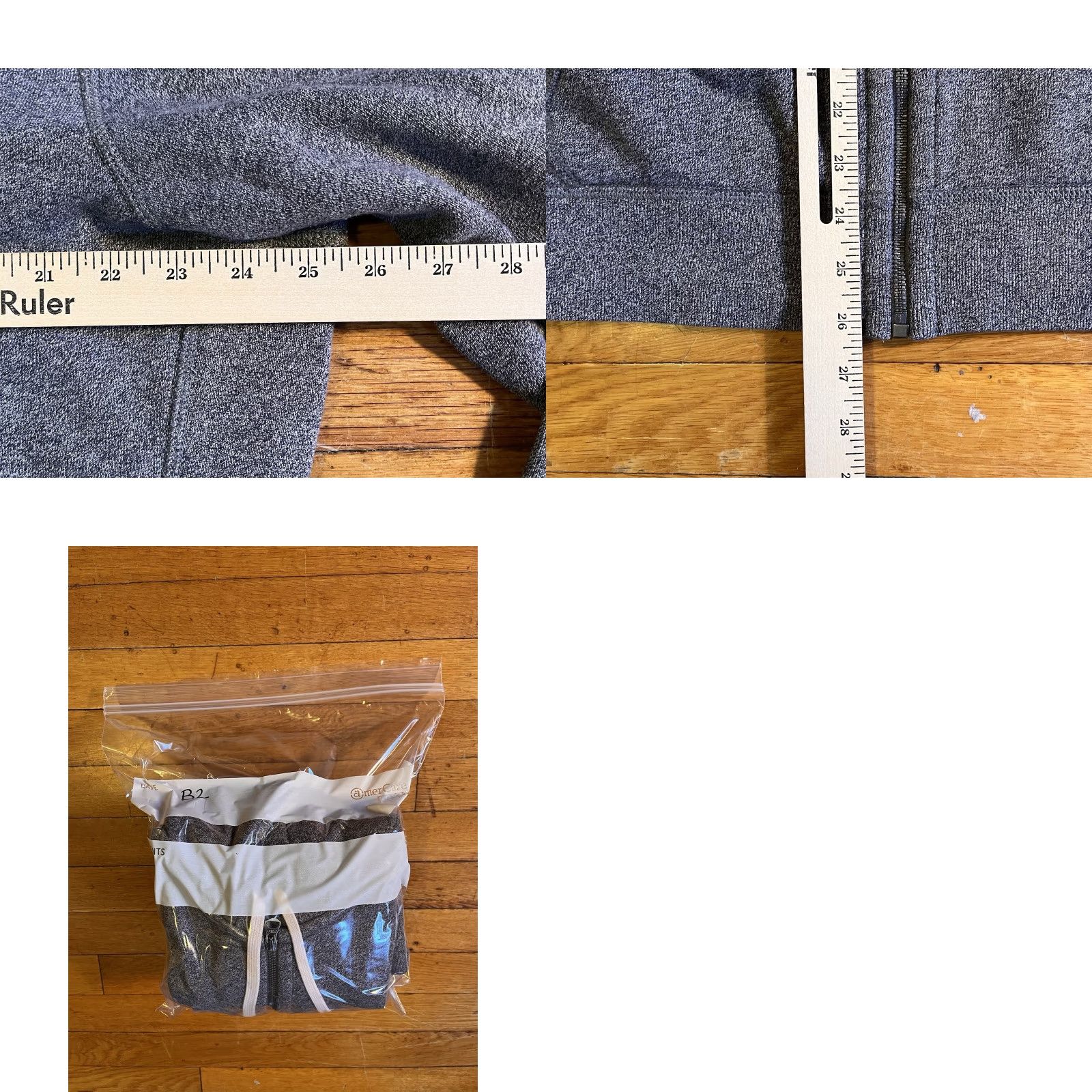 Polo Ralph Lauren Polo Ralph Lauren Full Zip Hoodie Men’s XL Gray Thermal-Lined Hood Hoodie, Logo, Zip, Pockets, Fleece, Cotton Blend, Polyester, Gray, Regular Mens Size US XL / EU 56 / 4 - 9 Thumbnail