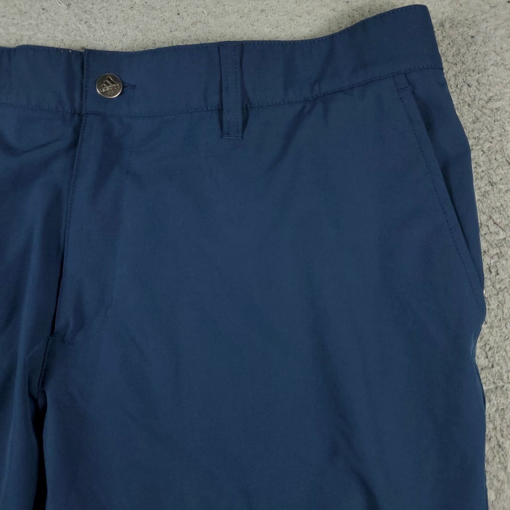 Adidas Adidas Shorts Mens Size 38 Blue Golf Casual Flat Front Chino Size US 38 / EU 54 - 3 Thumbnail