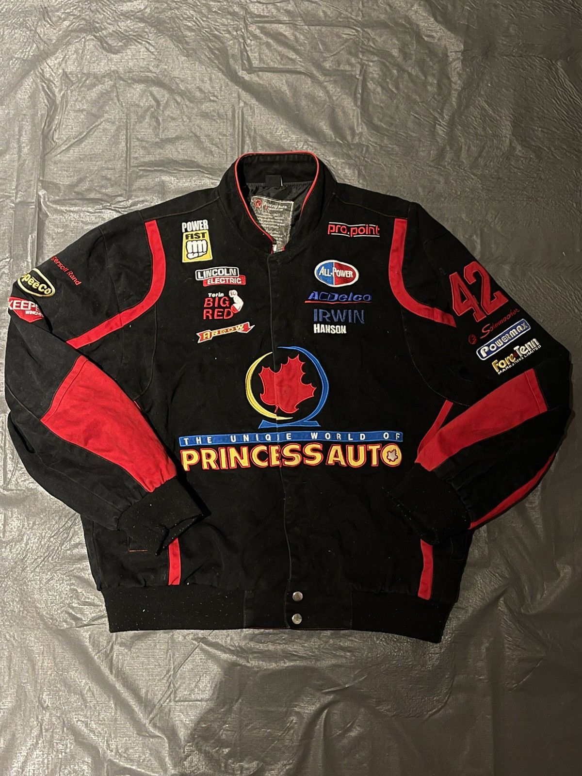 Vintage Rare Princess Auto Promo Racing Jacket Vintage | Grailed