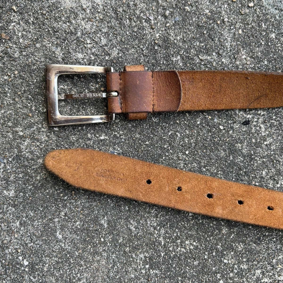 Vintage Vintage studded leather belt (Kapital Style) Size ONE SIZE - 10 Thumbnail