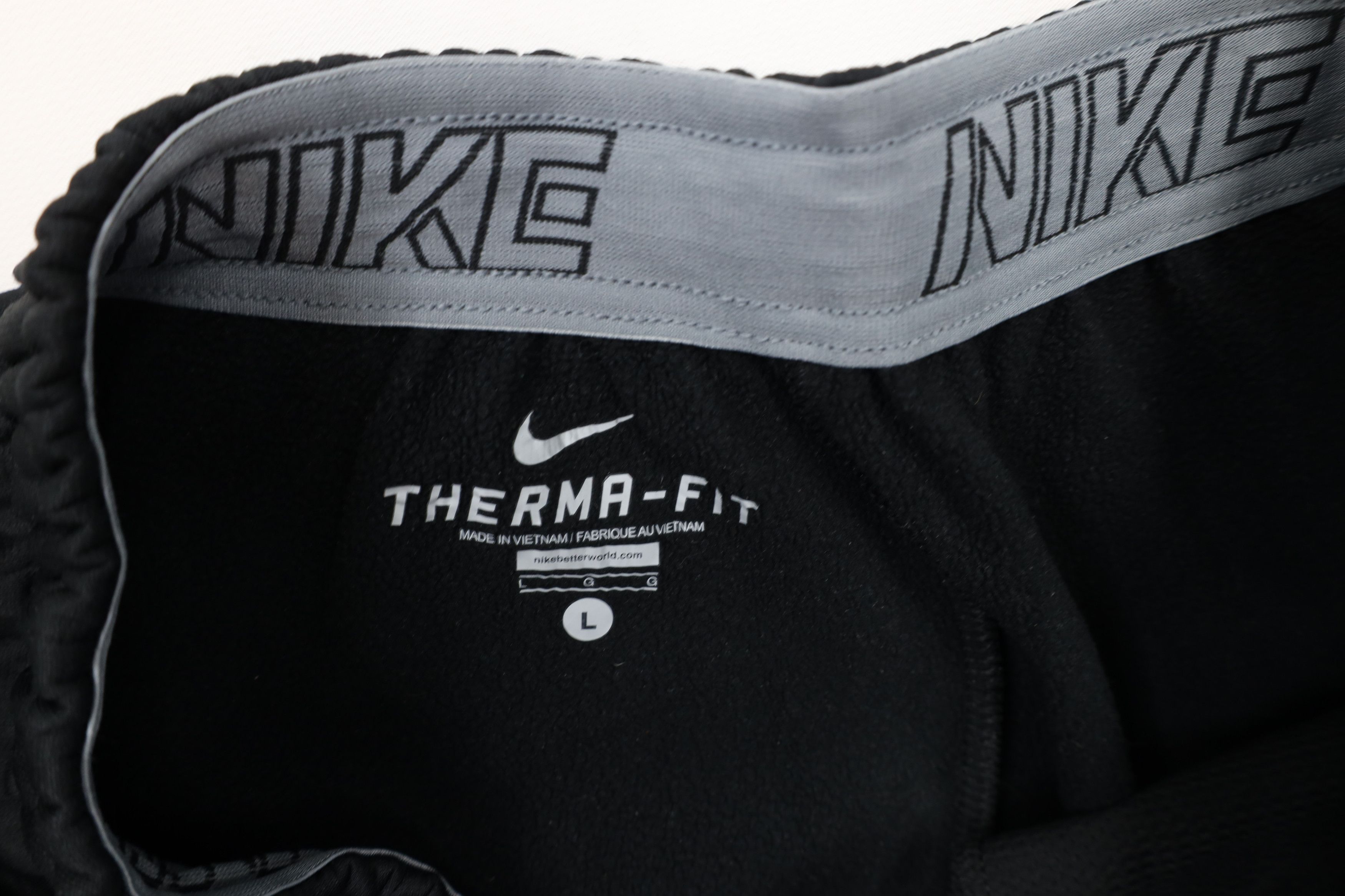 Nike × Vintage Vintage Nike Therma Fit Mini Swoosh Wide Leg Sweatpants Size US 36 / EU 52 - 9 Thumbnail
